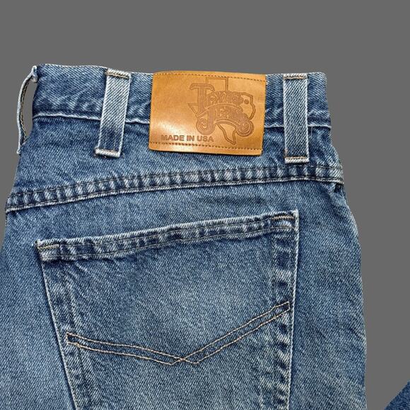 Texas Jeans Original Fit Made in USA Worn In Denim Mens Size 36 GUC - Picture 2 of 10